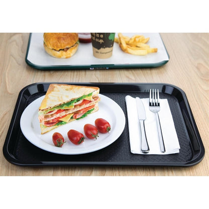 Olympia Kristallon Polypropylene Fast Food Tray Black p_dp216