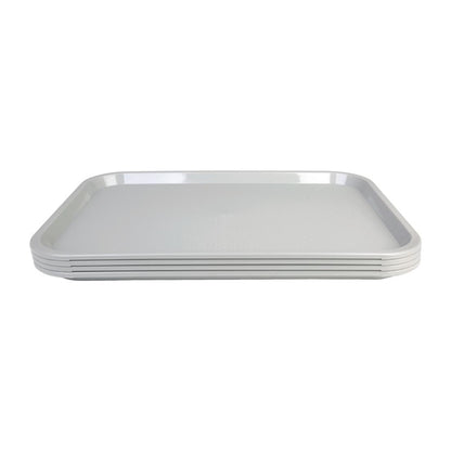 Olympia Kristallon Polypropylene Fast Food Tray Grey p_dp217