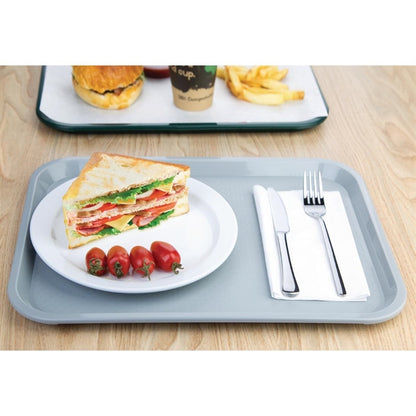Olympia Kristallon Polypropylene Fast Food Tray Grey p_dp217