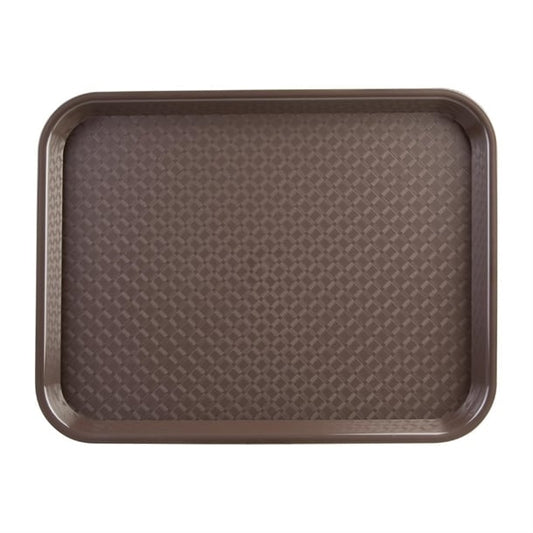 Olympia Kristallon Polypropylene Fast Food Tray Brown p_dp218