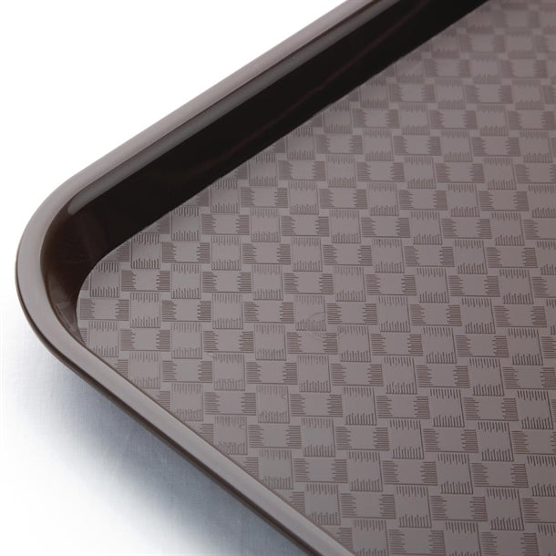 Olympia Kristallon Polypropylene Fast Food Tray Brown p_dp218