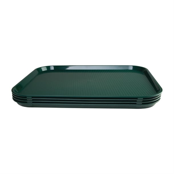Olympia Kristallon Polypropylene Fast Food Tray Green p_dp514