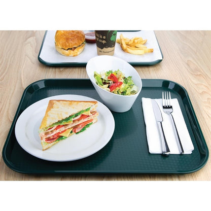 Olympia Kristallon Polypropylene Fast Food Tray Green p_dp514