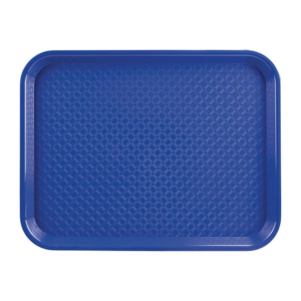 Olympia Kristallon Polypropylene Fast Food Tray Blue p_dp215