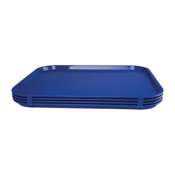 Olympia Kristallon Polypropylene Fast Food Tray Blue p_dp215