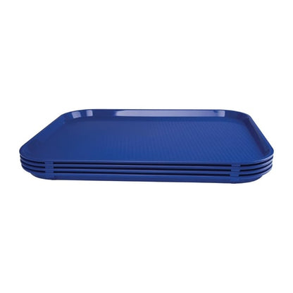Olympia Kristallon Polypropylene Fast Food Tray Blue p_dp215