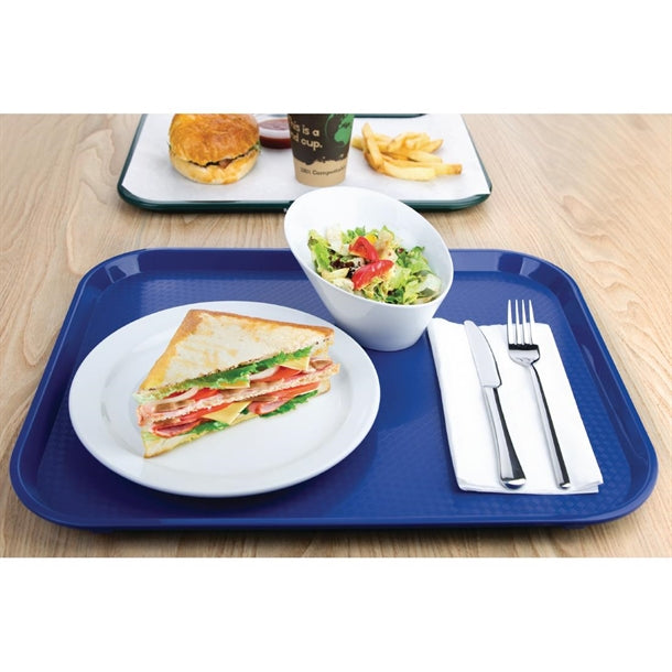 Olympia Kristallon Polypropylene Fast Food Tray Blue p_dp215