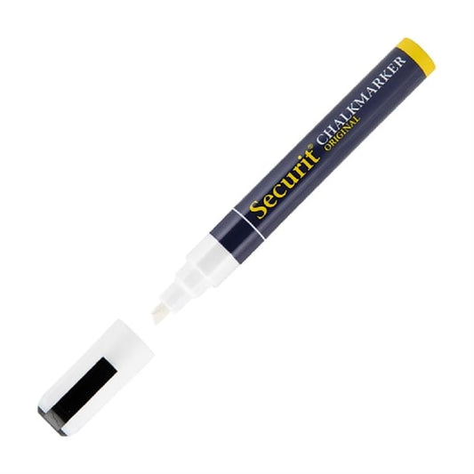 Securit 6mm Liquid Chalk Pen White p520