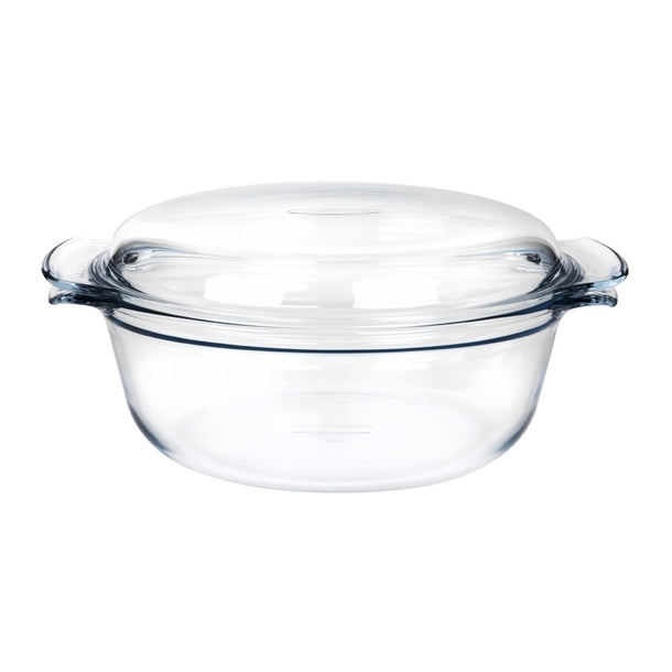 Pyrex Round Glass Casserole Dish 3.75Ltr p590