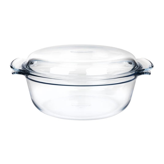 Pyrex Round Glass Casserole Dish 3.75Ltr p590