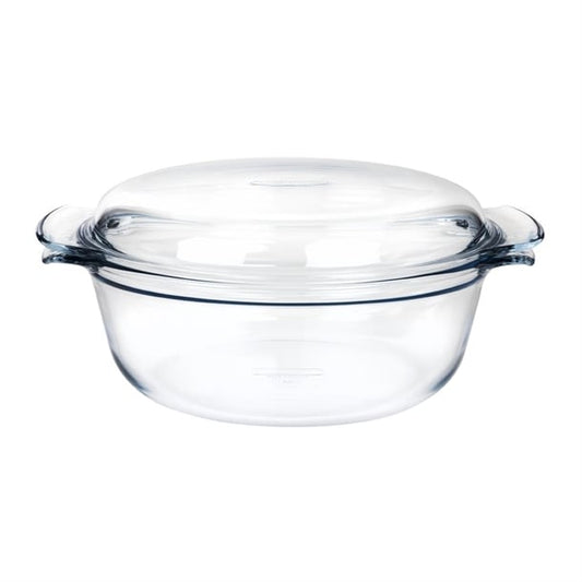 Pyrex Round Glass Casserole Dish 3.75Ltr p590