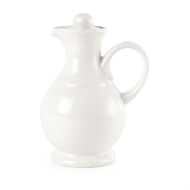 Churchill Whiteware Vinegar and Oil Bottles 170ml (6 Pack) p745