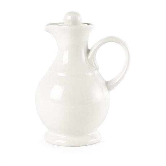 Churchill Whiteware Vinegar and Oil Bottles 170ml (6 Pack) p745
