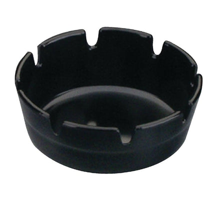 Olympia Black Melamine Ashtray p842