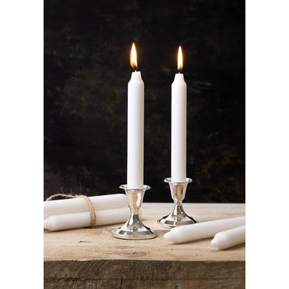 Bolsius 7" Bistro Candles White (45 Pack) p963