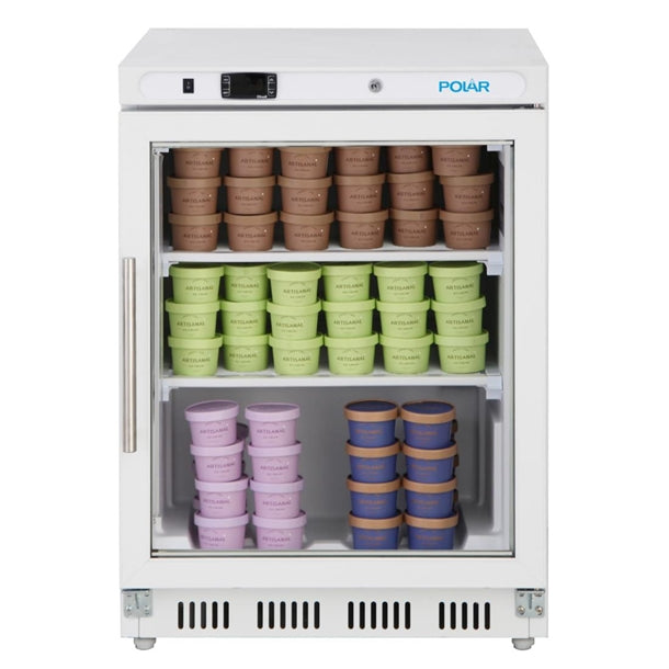 Polar C-Series Undercounter Display Freezer 150Ltr pc007