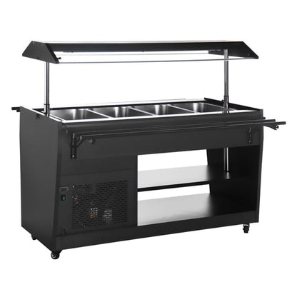 Polar G-Series Refrigerated Buffet Bar in Black pg007