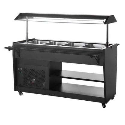 Polar G-Series Refrigerated Buffet Bar in Black pg007