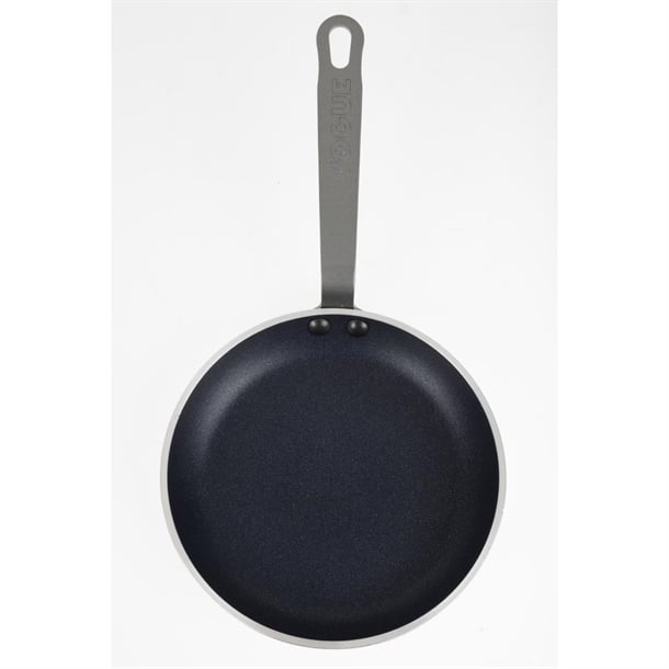 Vogue Aluminium Non-Stick Teflon Blinis Pan 15cm s340