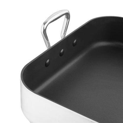 Vogue Aluminium Non Stick Roasting Pan 450x350mm s364