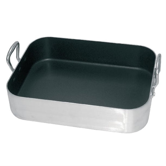 Vogue Aluminium Non Stick Roasting Pan 450x350mm s364