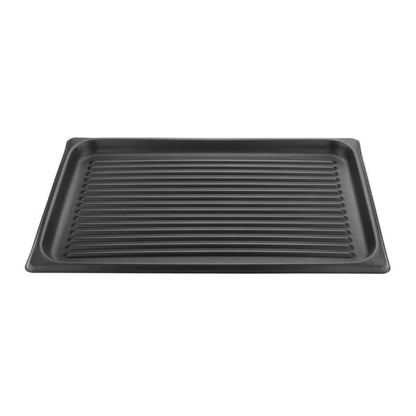 Vogue Ridged Non Stick Baking Sheet 530x325mm s372