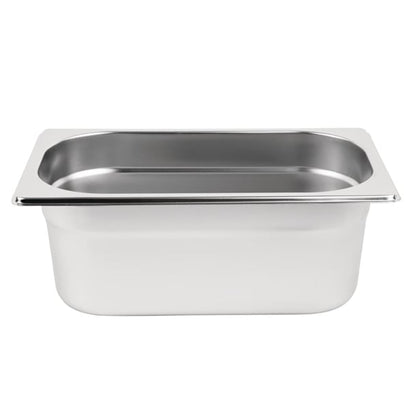 Vogue Stainless Steel Gastronorm Container Kit 1/4 (5 Pack) s407