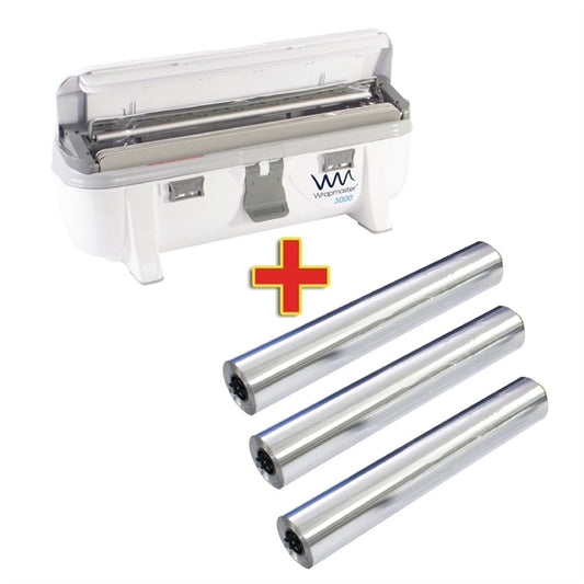 Special Offer Wrapmaster 3000 Dispenser and 3 x 90m Foil s598