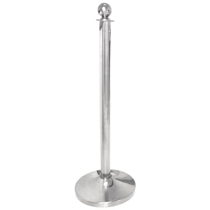 Bolero Stainless Steel Ball Top Barrier Post s651