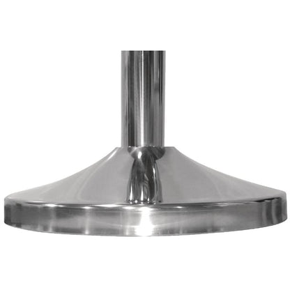 Bolero Stainless Steel Ball Top Barrier Post s651