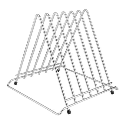 Hygiplas Low Density 6-Piece Chopping Board Set with Rack 455x305x20mm s678