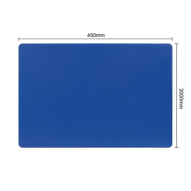 Hygiplas Low Density 6-Piece Chopping Board Set with Rack 455x305x20mm s678