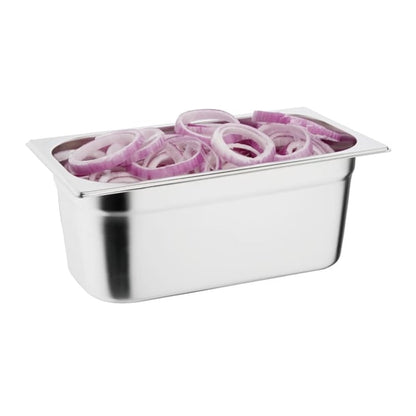 Vogue Stainless Steel Gastronorm Tray Set 8 x 1/3 s728