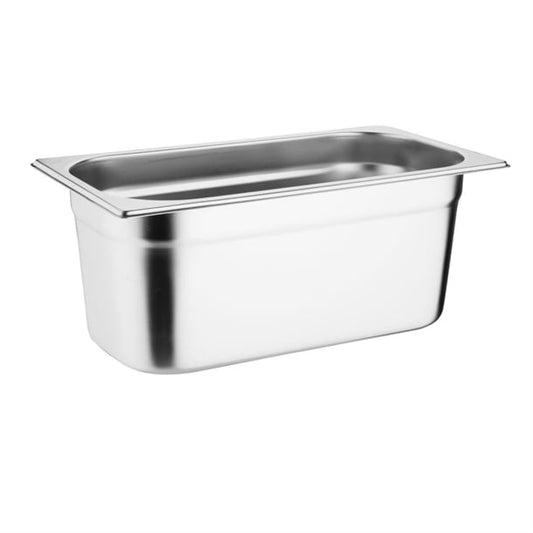 Vogue Stainless Steel Gastronorm Tray Set 9 x 1/3 s729