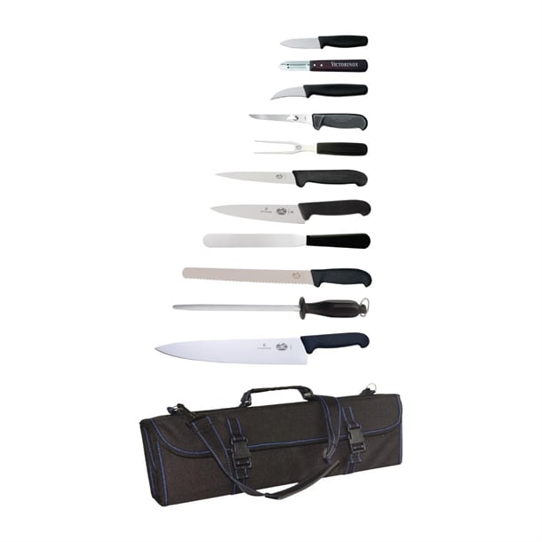 Victorinox 11-Piece Knife Set with Wallet s853