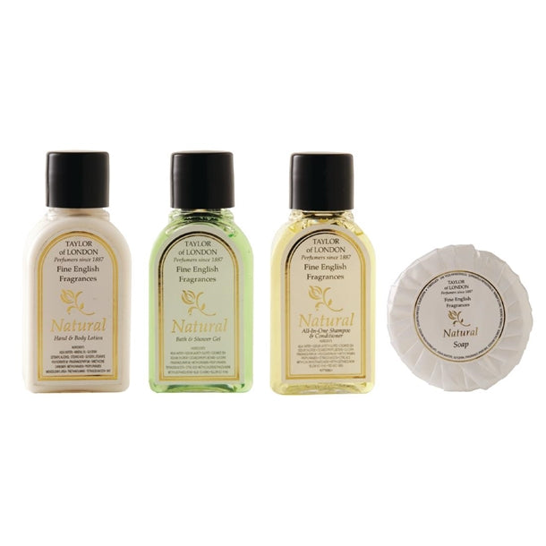 Hotel Complimentary Taylor of London Natural Range Toiletries Welcome Pack sa346