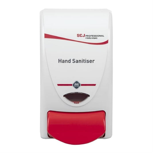 Deb Hand Sanitiser Dispenser and 3 Unperfumed Foam Hand Sanitisers 1Ltr sa457