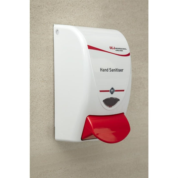 Deb Hand Sanitiser Dispenser and 3 Unperfumed Foam Hand Sanitisers 1Ltr sa457