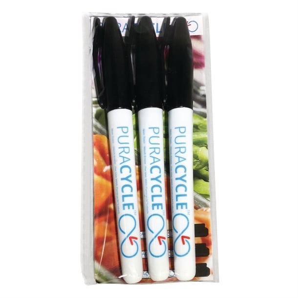 Puracycle Reusable Day Label Pack (50 Labels, 2 Cloths) + Free Pens sa491