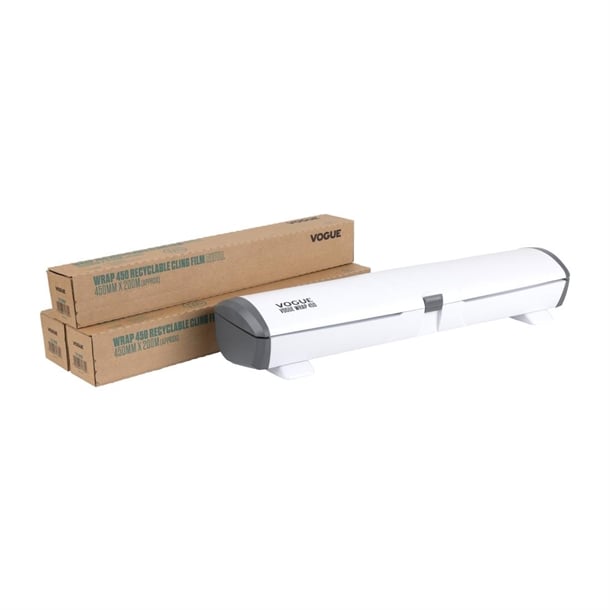 Vogue Wrap 450 Dispenser and Eco Cling Film Refill Bundle sa785