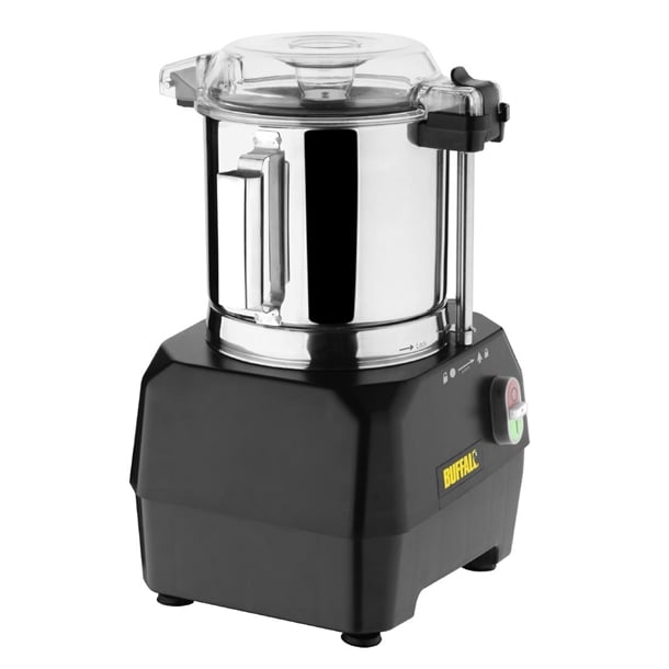 Buffalo 5Ltr Bowl Cutter and Veg Prep Attachment with 4x Discs sa799