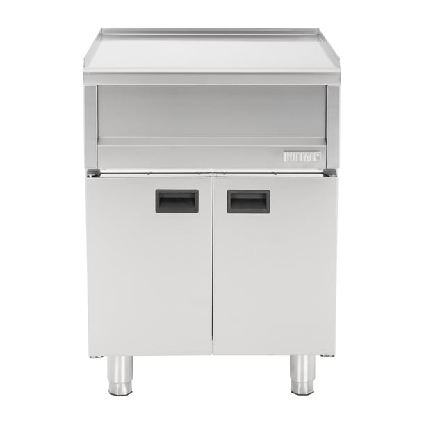 Buffalo 600 Series Neutral Prep Counter with Cupboard 600mm sa812