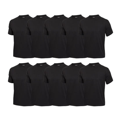 Nisbets Essentials T-Shirts Black (10 Pack) p_sa842