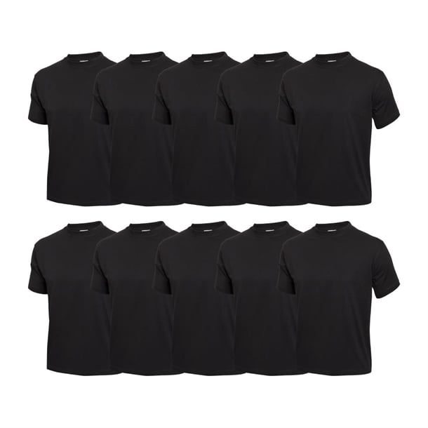 Nisbets Essentials T-Shirts Black (10 Pack) p_sa842