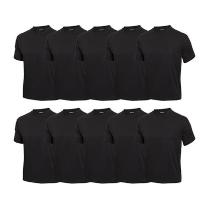 Nisbets Essentials T-Shirts Black (10 Pack) p_sa842