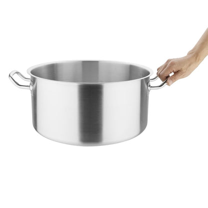Vogue Stainless Steel Stew Pan 36cm t088