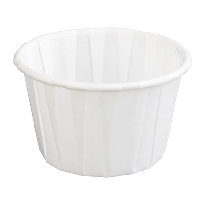4 Aces Recyclable Paper Sauce Pots Medium 2oz (250 Pack) cx081
