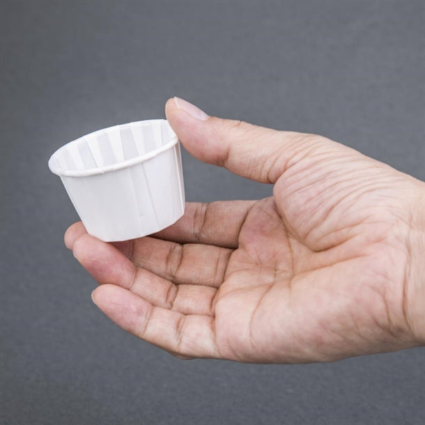 4 Aces Recyclable Paper Sauce Pots Medium 2oz (250 Pack) cx081
