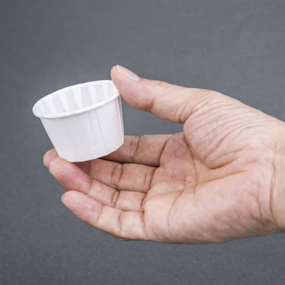 4 Aces Recyclable Paper Sauce Pots Medium 2oz (250 Pack) cx081