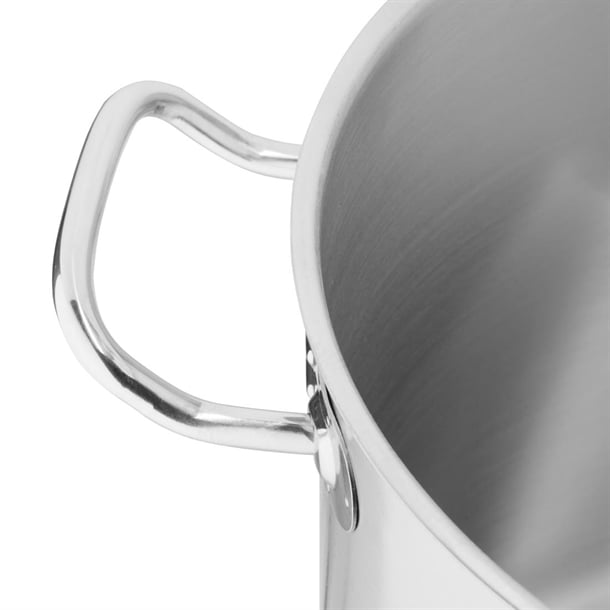 Vogue Stainless Steel Deep Stock Pot 30cm t193